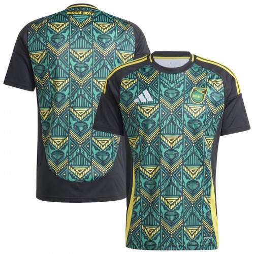 Jamaica Fotbollströjor Borta 2024-25 Jamaica Fotbollströjor Borta 2024-25